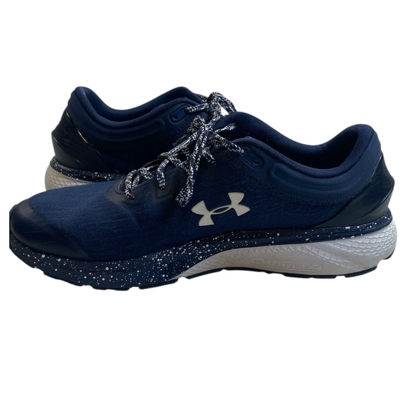 EUC Under Armour Men’s Charged Escape 3 Evo Blue Athletic Running Shoes Size 11